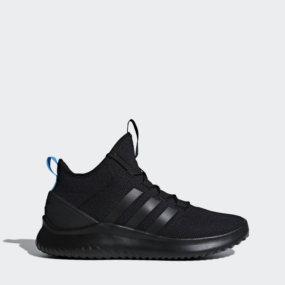 Adidas Cloudfoam Ultimate B-ball - αθλητικα παπουτσια ανδρικα - Μαυρα/Βαθυ Γκρι/Μαυρα/Μαυρα,Μέγεθος: